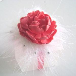 Wedding Favor Box - Coral Pink Favo..