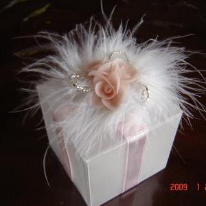 Wedding Favor Box. Pink Favour Box. Set Of 12...