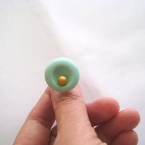 Handmade Adjustable Clay Ring