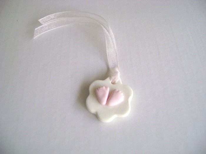 Baby Shower Tag.gift Tag.clay Gift Tag.set Of 10-ready To Ship